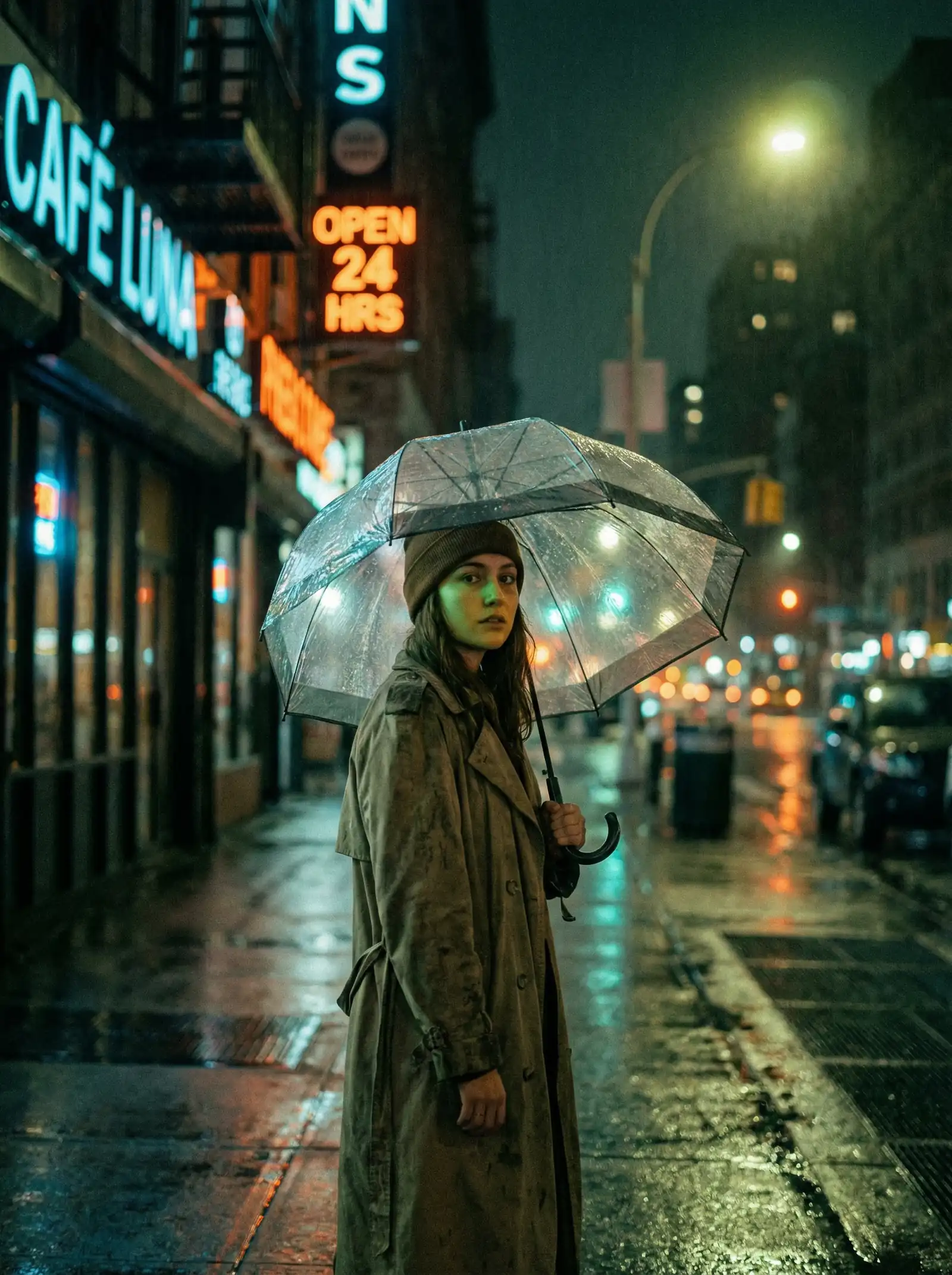 大奶子 本周佳作 - 雨夜独行
